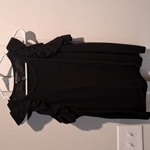 International Concepts Black Off the Shoulder Top
